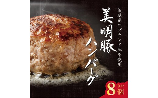 美明豚ハンバーグ 130g 8個セット（AP-11）