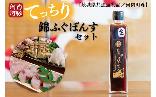 FH-2 【茨城県共通返礼品／河内町産】＜河内河豚＞トラフグてっちり錦ふぐぽんすセット