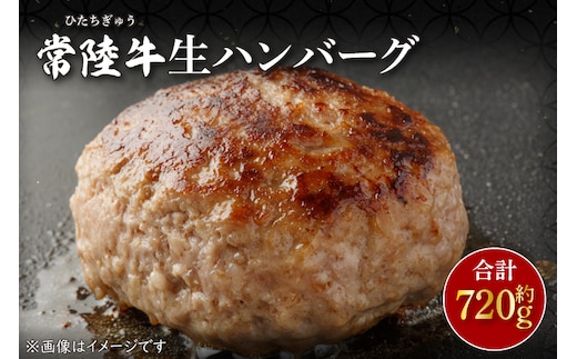 CU-209-1 常陸牛生ハンバーグ 約120ｇ×6