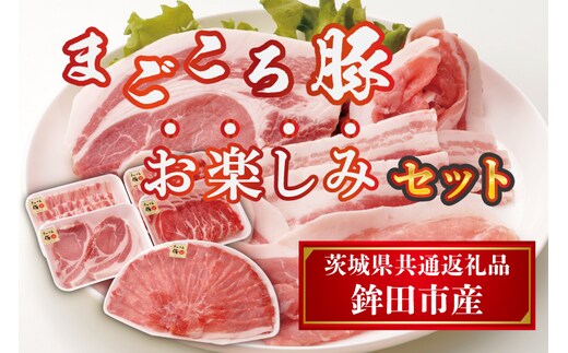 DL-1 まごころ豚お楽しみセット（茨城県共通返礼品／鉾田市産）茨城県共通返礼品／鉾田市産