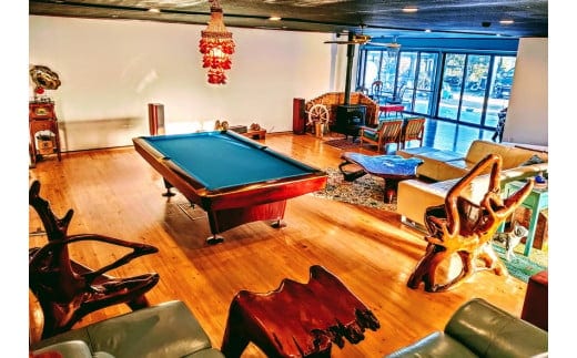 【秘境の楽園ココスハーバー】太平洋を一望できる1日1組様限定の海前リゾート（1泊1名宿泊券） 2023/10/1～