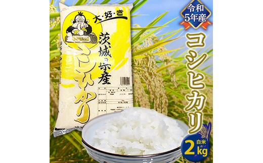 令和5年産・新米】 コシヒカリ 白米 2kg こしひかり 米 お米 コメ