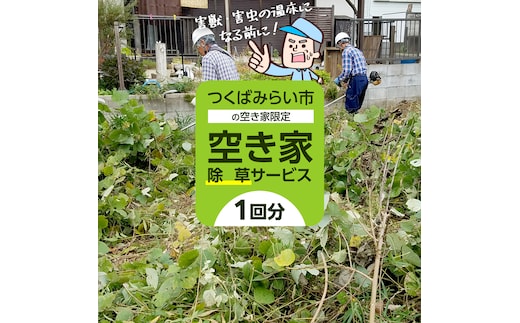 空き家除草サービス【1回分】管理 見守り 代行 点検