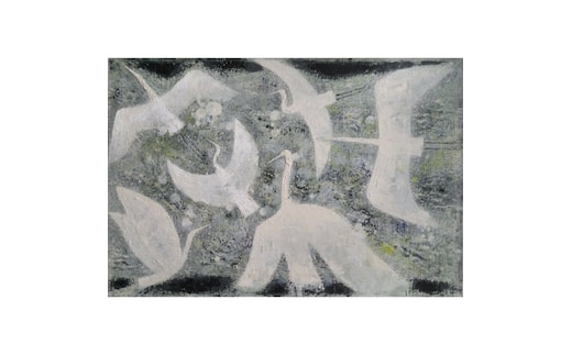 【 限定 1点 】群舞 絵画 絵 アート アトリエ 飛動庵 [BG83-NT]