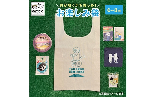【 おたさく 】 おたのしみ袋 6～8点 おたさく ねこグッズ 福袋 雑貨 かわいい 猫 ねこ ネコ 猫グッズ ネコ好き にゃんこ おまかせ お楽しみ [AE37-NT]