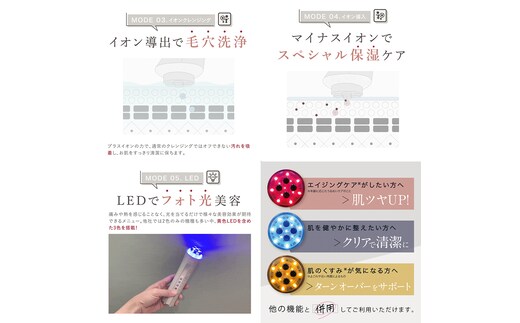 LINKA マルチフェイシャルトリートメント（複合美顔器） リンカ 美顔器