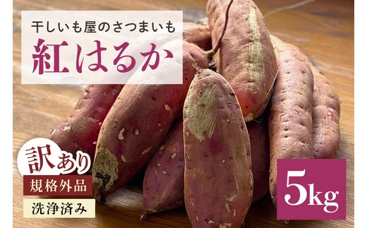 さつまいも 紅はるか 規格外品 5kg 12-AW