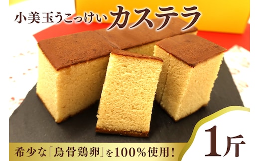 小美玉カステラ 1斤 37-L