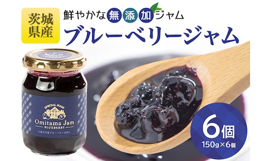 ブルーベリージャム6個 9-M