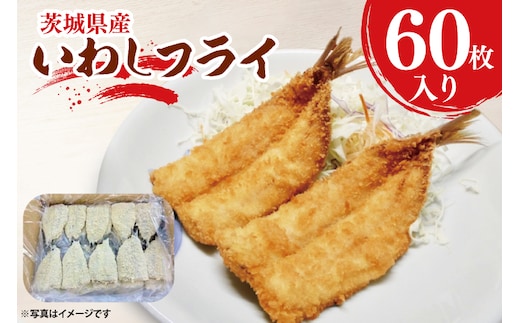いわしフライ 60枚入 いわし フライ 国産 惣菜 イワシ 鰯 揚げ物 おかず 惣菜 おつまみ 魚 魚介類 大洗町 大洗