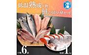 低温熟成干物 6枚 鮭切身 1kg セット 魚 おかず 惣菜 切り身 あじ ほっけ さば ひもの そうざい さかな 干物 鮭 切身