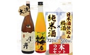 日本酒 純米酒 日本酒 仕込み 梅酒 2本 セット 月の井 大洗 地酒