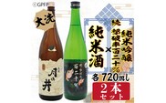 純米酒 720ml 純米吟醸 続撃破率百二十％ 720ml 2本 セット ガルパン コラボ 月の井 大洗 地酒 茨城 ガールズ ＆ パンツァー