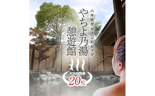 八千代グリーンビレッジ 「 やちよの湯 憩遊館 」 温泉 入浴 回数券 （ 20枚 ） 入浴券 おんせん 入浴チケット 旅行 ふるさと納税 34000円 [AN015ya]