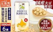 【合計1000ml×6本】国産 北海道産大豆 無調整豆乳 1000ml ／ 飲料 キッコーマン 健康 無調整 豆乳飲料 大豆 ソイミルク パック セット 茨城県 五霞町