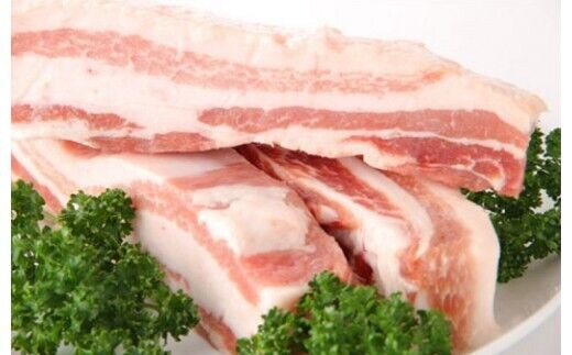 塚原牧場の幻の豚「梅山豚」バラブロック 約4.5kg