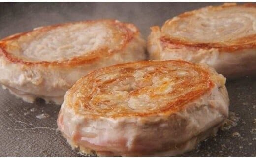 幻の豚「梅山豚」ロールステーキ６個セット（トリュフ塩付き）