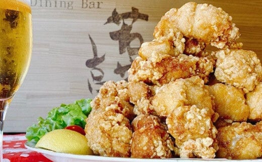 若菜亭の特製から揚げ（国産もも肉）2kg ご家庭で揚げるだけパック ※にんにく不使用 生冷凍