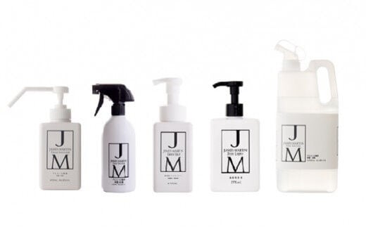 ジェームズ・マーティンが境町に工場新設！ アルコール除菌＆ハンドソープ＆食器用洗剤＆詰め替え用セット