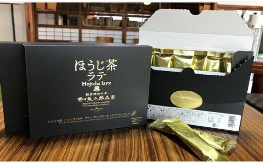 老舗茶園野口徳太郎商店 ほうじ茶ラテ36本セット（スティックタイプ）