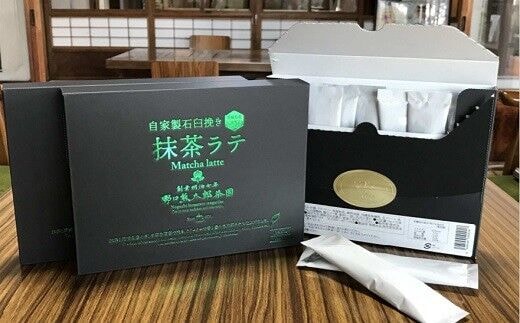 老舗茶園野口徳太郎商店 抹茶ラテ36本セット（スティックタイプ）