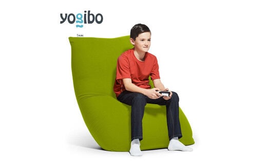 Yogibo Support  ヨギボーサポート グリーン Yogibo U字型が背もたれやヒジ置きに。授乳や介護でも活躍する