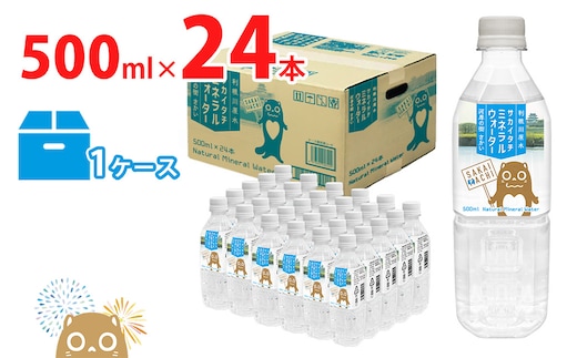 利根川原水 サカイタチ ミネラルウォーター 500ml×24本!!(24本×1ケース)