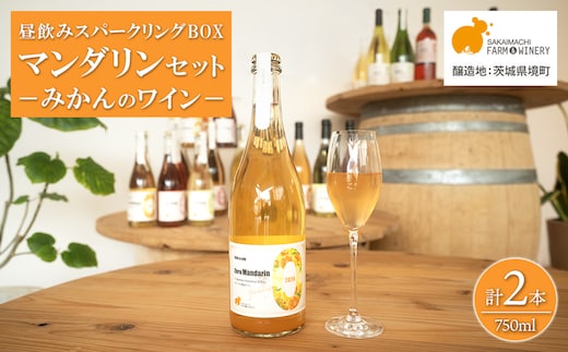 【訳あり】ワイン スパークリングワイン マンダリン2本セット 750ml 辛口 酒 みかん ギフト 母の日 父の日 プレゼント クラフト K2707