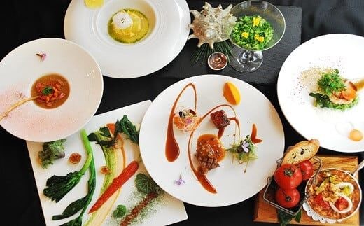 フレンチレストラン ラ・ロシェル フルコース お食事券 ペアチケット