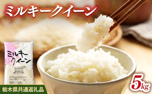 米 ミルキークイーン 5kg 栃木県産【栃木県共通返礼品】