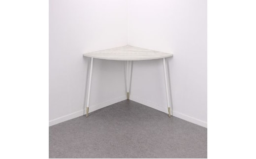 【＆FREL】FS コーナーテーブル 天板 メラミンホワイトパイン 幅99cm 奥行67cm 高さ72cm インテリア 家具 おしゃれ シンプル 机 角にフィット コーナー用テーブル 省スペース 作業台 スタイリッシュ 耐久性 ※離島への配送不可