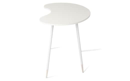 【＆FREL】FS ビーンズテーブル 先端色 4色 幅92cm 奥行60cm 高さ 72cm インテリア 家具 机 1人用テーブル かわいらしい ワークデスク リビング学習机 作業台 疲れにくい 耐久性 ※離島への配送不可