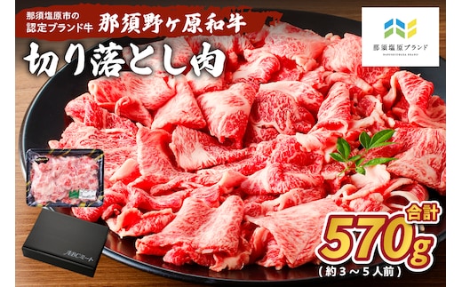 那須野ヶ原和牛 切り落とし570g(約3～5人前) ns004-010