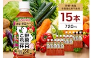 カゴメ　野菜一日これ一杯　720mlPET×15本【 飲料 野菜ジュース 栃木県 那須塩原市 】 ns001-032