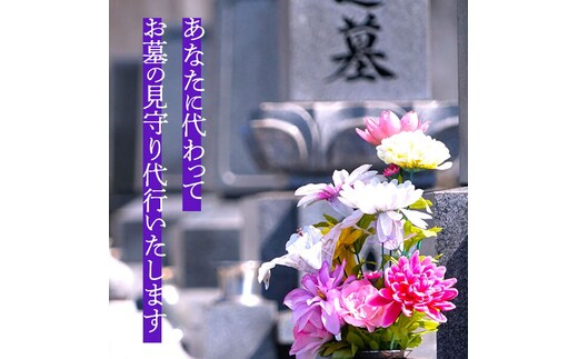 お墓の見守り 年12回コース