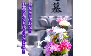 お墓の見守り　年2回コース◇