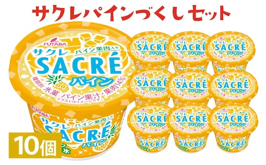 サクレパインづくしセット 10個｜アイス かき氷 シャーベット デザート※着日指定不可※離島への配送不可