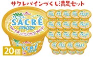 サクレパインづくし満足セット　20個｜アイス かき氷 シャーベット デザート※着日指定不可※離島への配送不可
