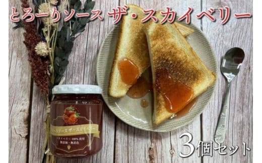 とろーりソース ザ・スカイベリー３個セット