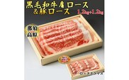那須高原和牛肩ロースすき焼き用1.2kｇ入栃木県産枝肉熟成ヤシオポーク匠ローススライス1.2kｇ入 肉 牛肉 豚肉 すき焼き グルメ 栃木県 送料無料※着日指定不可
