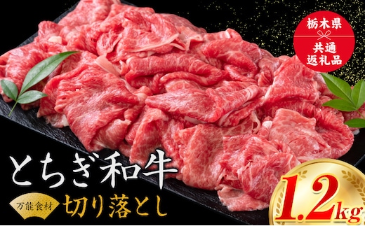 黒毛和牛 とちぎ和牛 焼肉 切り落とし A4～A5等級 霜降り 赤身 ステーキ 極上 1.2kg 数量限定 牛肉 冷凍 《30日以内に出荷予定(土日祝除く)》 冷凍庫 個別 1kg以内 1kg以上 ブランド牛 ---nogi_local_57_4p---