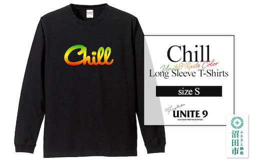 Chill Long Sleeve T-Shirts UNITE9 RASTA COLOR ／ sizeS FUN工房UNITE9