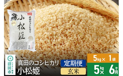 ふるさと納税 《定期便6回》特別栽培米 コシヒカリ 5kg × 6回 （計30kg） 無洗米 低農薬 / 福井県 あわら市 ブランド米 白.. 福井県あわら市