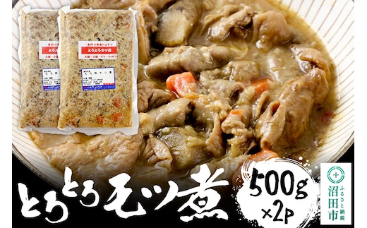 とろとろモツ煮 500g×2パック