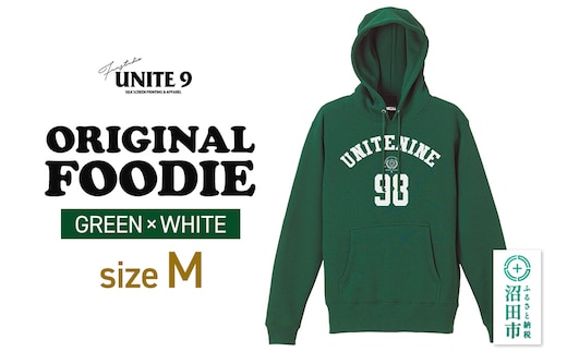 ORIGINAL FOODIE GREEN×WHITE ／ M FUN工房UNITE9