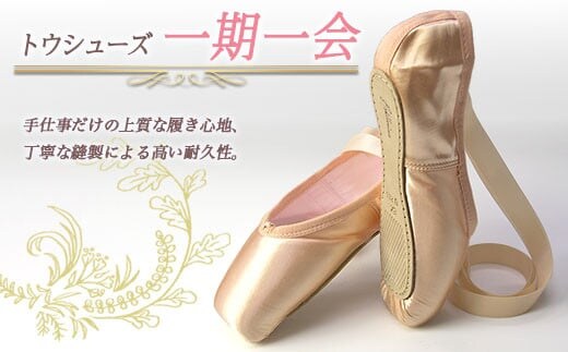 トウシューズ一期一会 バレエ ダンス ダンサー 手仕事 伝統 上質 F21K-266