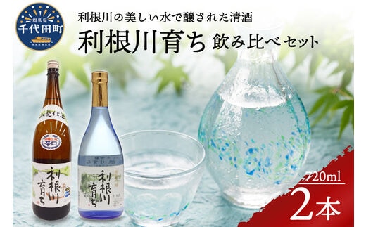 日本酒 清酒 【利根川育ち】 地酒 セット 群馬県 千代田町 ＜山川酒造＞