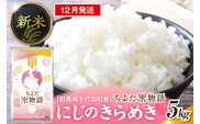 2026年12月発送【令和8年産】群馬県千代田町産 にじのきらめき 5kg×1袋 (精米) 群馬県 千代田町