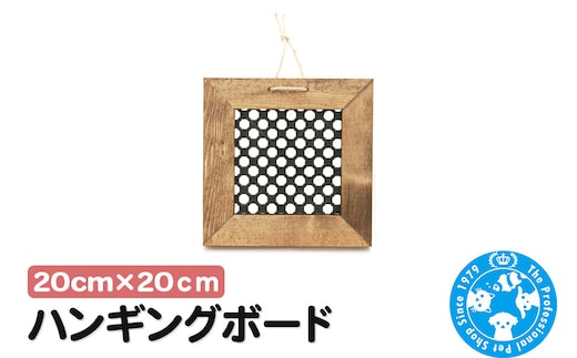 ハンギングボード 20cm×20cm インテリアプランツ 壁掛け ウッドフレーム