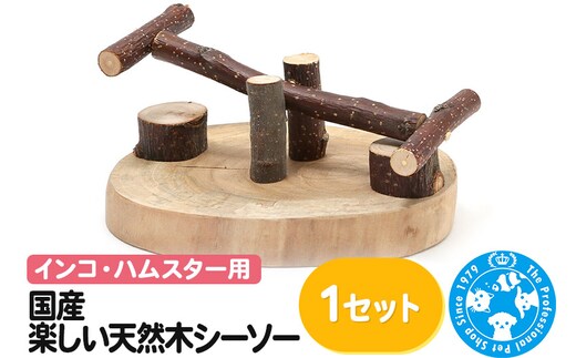 国産 楽しい天然木シーソー [株式会社チャーム charm インコ ハムスター ジャンガリアン ジャンガリアンハムスター 小動物 鳥 遊ぶ 揺れる ペット用品 鳥用品 ペットグッズ 飼育 おしゃれ シック 楽しい キュート 知育玩具 ペット]